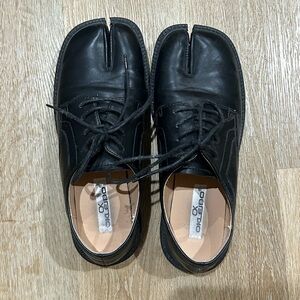 Maison Martin Margiela Black Leather Oxfords